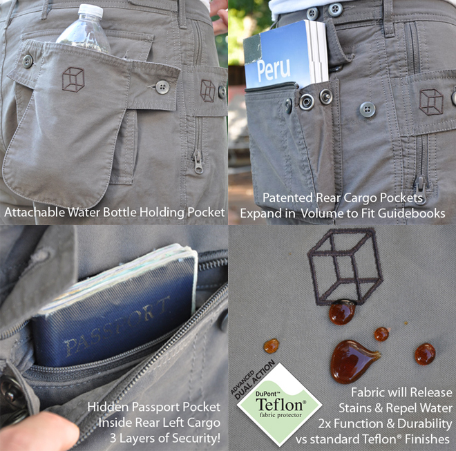 Travellers Stay Safe with Clothing Arts P^Cubed Pick-Pocket Proof Pants -  Mommy Kat and Kids
