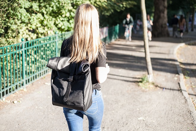 24 hours in Neukölln with the Officine Federali Rollup Backpack Pelle ...
