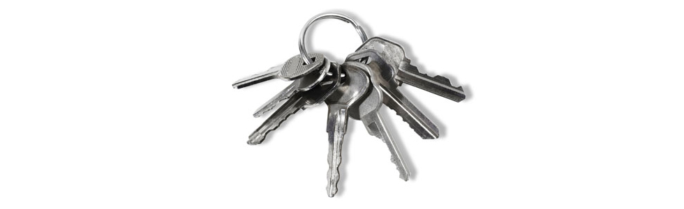 Leather Keychain Key Ring Hook Keychain Holder Car & Bike