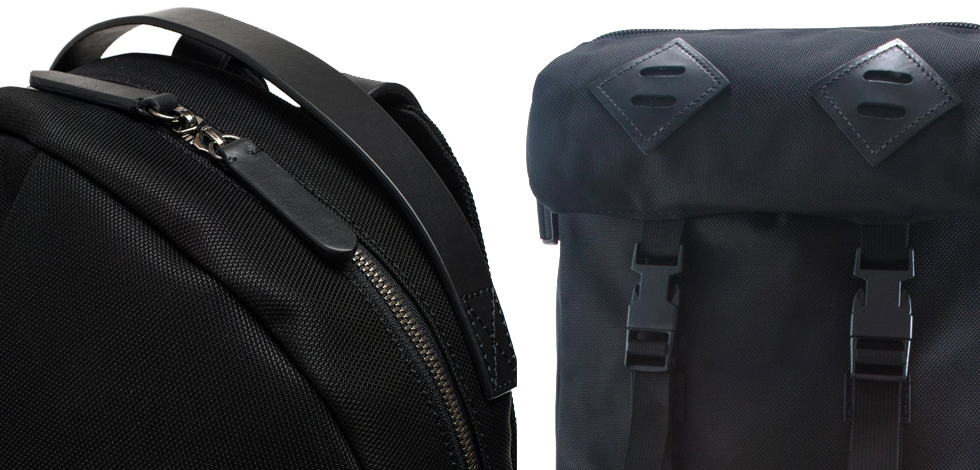1000D Thick Nylon Fabric Black PU Coatng Cordura Anti-tear Wear-resistant  Cloth