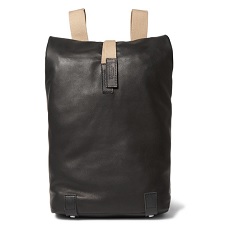 brooks leather backpack