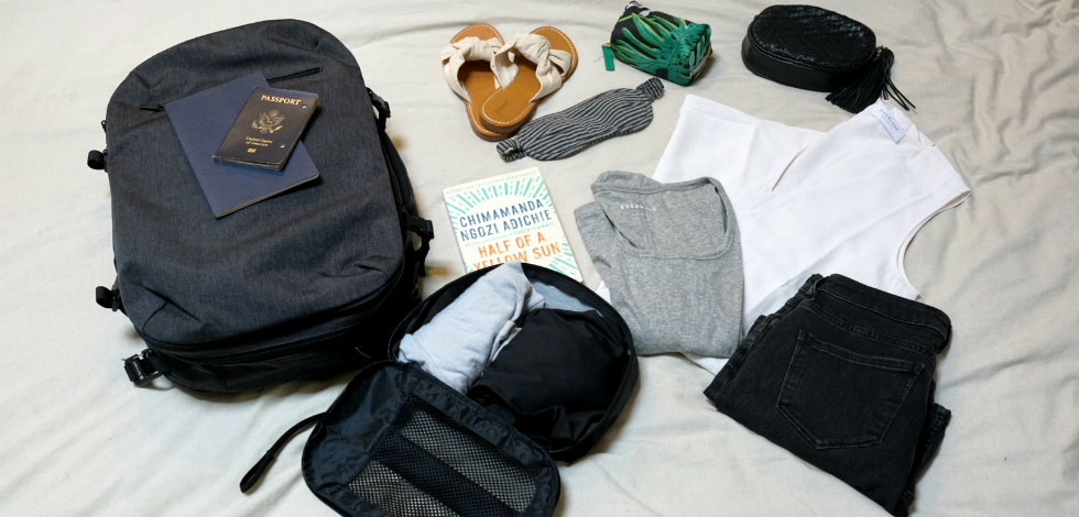Minimalist Travel Capsule  pack with me for one week in a carry-on only!  ✈️ 