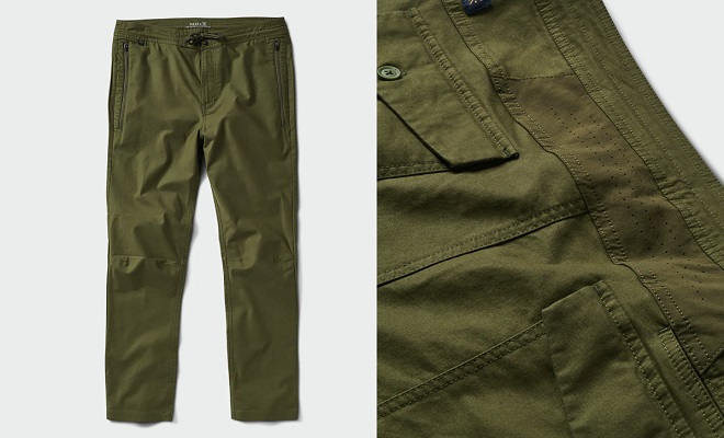 Proof 72-Hour Merino Travel Pant - Athletic Tapered - Olive, Casual Pants