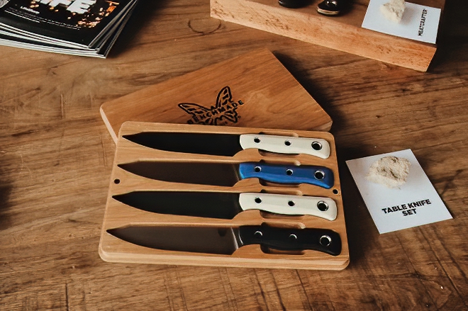 Benchmade Launches Table Knives Fit for a Lodge