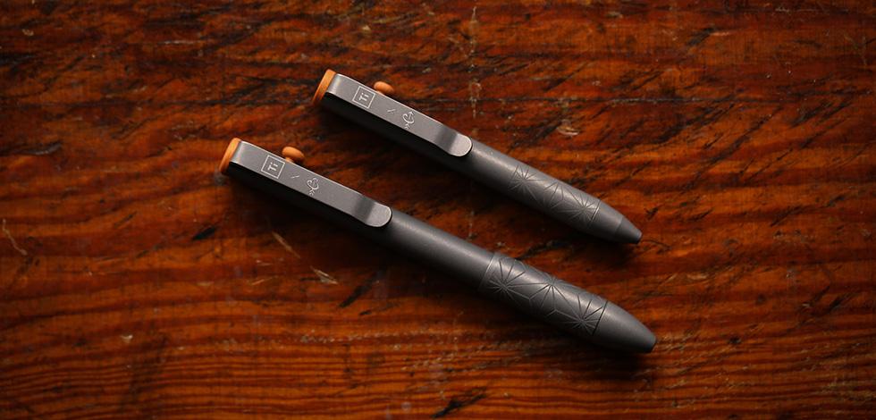 Exclusive Release  BIGiDESIGN x Carryology Bolt Action Pen and Mini Bolt  Action Pen
