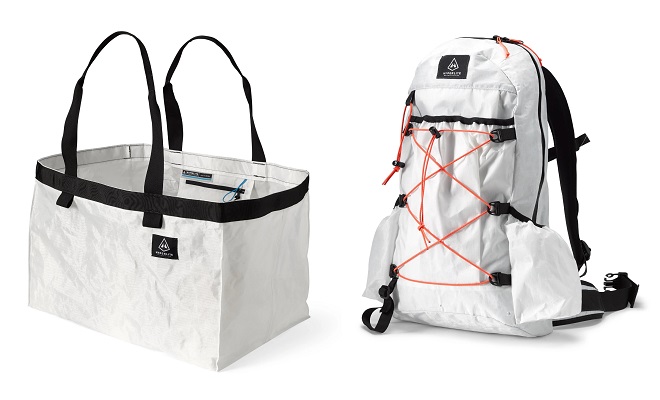 Hyperlite Mountain Gear 70l G O A T Tote And Daybreak Ultralight Daypack White Carryology Exploring Better Ways To Carry