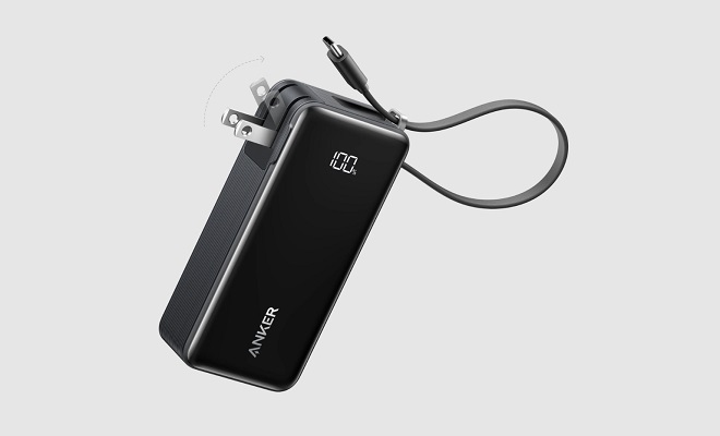 Anker Built-In Cable Power Bank 