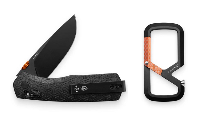 The James Brand x Carryology Essentials Carter Knife and Mehlville Carabiner