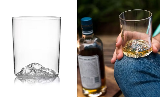 Gifts under $50 - Whiskey Peaks Set of 2 Whiskey Glasses 