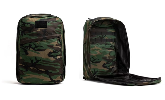 GORUCK GR1 Waxed Woodland Camo Backpack – 21L