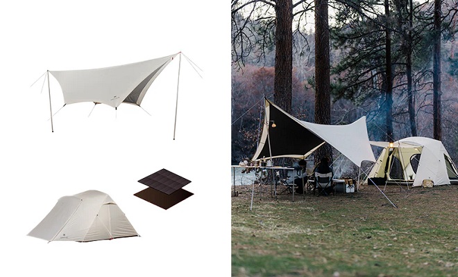 Alpha Breeze & Takibi Tarp Hexa Set