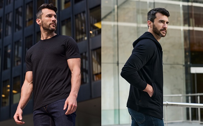 Unbound Merino x Carryology Meili Travel T-Shirt and Travel Hoodie