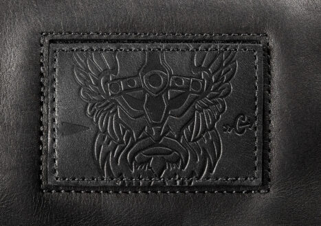 LEATHER PATCH OF VIKING