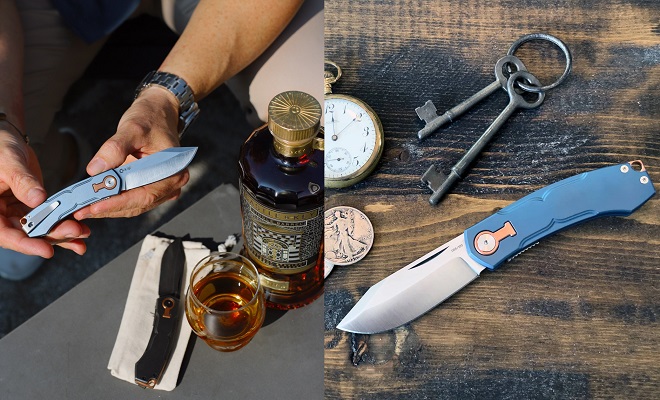 GiantMouse Knives x Castle & Key Distillery Collaboration