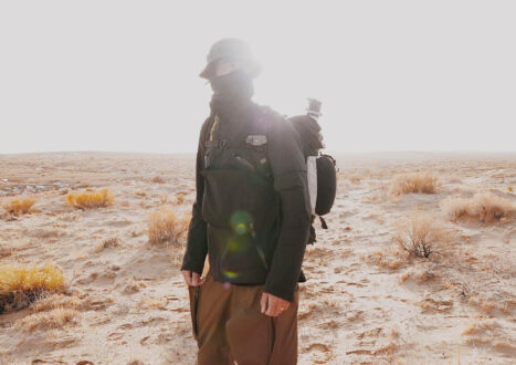 photographer Reuben Wu in the desert