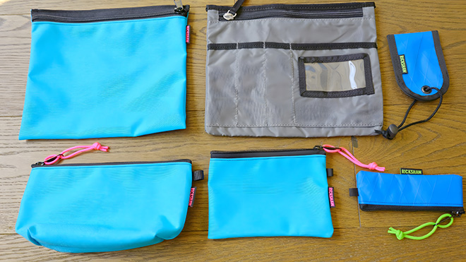 Personal Item Bags & Accessories - Rickshaw Bagworks pouches