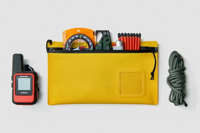 EVERGOODS Expedition Yellow ELEMENT Flat Pouch